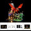 LIGHTAILING Light for Lego-21348 Dungeons & Dragons: Red Dragon's Tale - Led Lighting Kit Compatible with Lego Building Blocks Model - NOT Included The Model Set