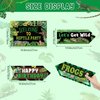 20 Pieces Reptile Birthday Party Decorations Welcome to Reptile Party Directional Signs Swamp Lizard Snake Alligator Reptile Birthday Party Supplies Wall Door Porch Yard Sign