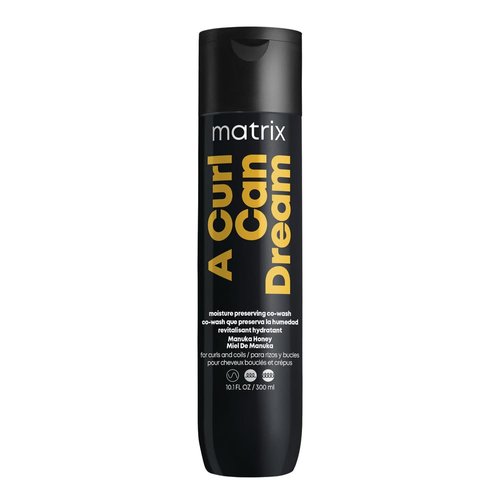 Matrix A Curl Can Dream Co-Wash | Gentle Cleansing Conditioner | Revives Curls Between Washes, Enhances Curl Definition | For Curly & Coily Hair | With Manuka Honey Extract | 10.1 Fl. Oz.
