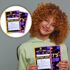 PTECDROTS 20Pcs Glow Party Invitations Sets with Envelopes Let’s Glow Neon Party Favors Double-sided Printed Invitation Cards for Girls Kids Birthday Party Invitations Supplies, 6.7 x 4.7 Inch