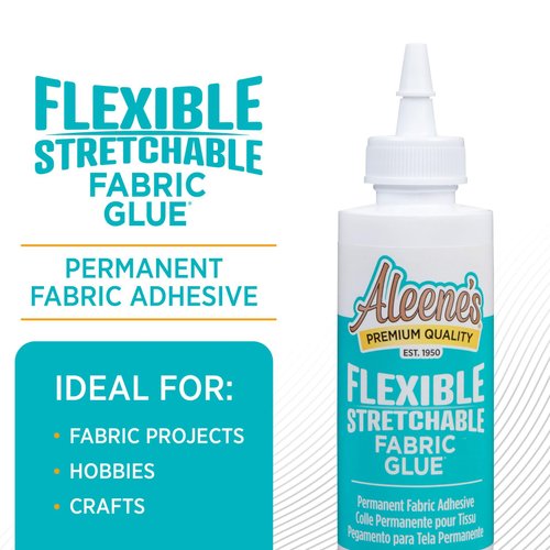 Aleene's AR70-2 Flexible Stretchable Fabric Glue, 4 oz., Multicolor