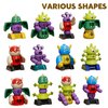 TEMI Magnet Robot Toy for Kids 3-5 Years Old - Monster Magnet Toys Stacking Transform Toys for Kids with Storage Box, Set for Kids Age 3 4 5 6 7 Years Old Boys, Christmas and Birthday Gifts