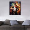 Gentleman Boy Playing Violin Oil Painting Musician Men Paint by Number Kits 16 x 20 inch Canvas Decor Landscape DIY Paintwork for Kids Adults Beginner with Brushes and Acrylic Pigment (without Frame)