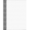Barker Creek Designer Computer Paper Set, Chevron and Dots, 200 Sheets (50 Each of 4 Designs) of Decorative Printer Paper, Stationery in Set, 8.5” by 11”, Home, School and Office Supplies (756)