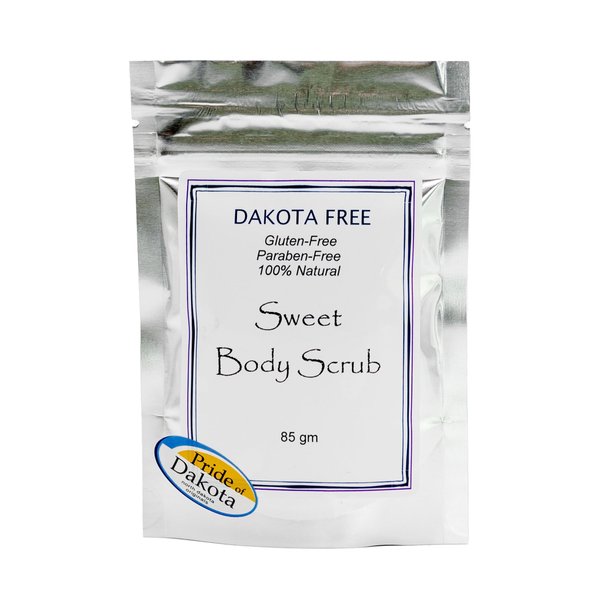 Dakota Free Sweet Body Scrub 85 gm silver packet