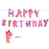 Pink Dinoaur Banner,Pink baby Dinosaur Birthday Party Supplies For Girl,Dinosaur Banner Girl,Pink Dinosaur 2nd 3rd Birthday Party Supplies.