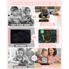 KOKODI LCD Writing Tablet for Kids, 10 Inch Colorful Drawing Tablet, Educational Learning Kids Toys for Age 3-12 Years Old, Toddler Doodle Board, School Supplies for Girls, Birthday Gifts 5-7