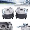 KONKENIE Left & Right Brake Drum Assembly Front Brake Drum Housing Wheel Hub with Brake Fit For 50cc 70cc 90cc 110cc 125cc ATV Quad 4 Wheeler Go Kart Dune Buggy