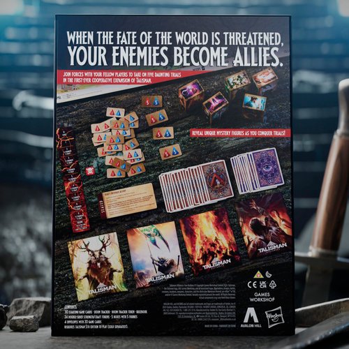 Hasbro Gaming Talisman Alliances: Fate Beckons Board Game | Talisman Expansion | Cooperative Fantasy Adventure Games | Ages 12+ | 2 to 6 Players