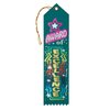 Beistle Award of Excellence Award Ribbons, 2 by 8-Inch, 6-Pack,Multicolored