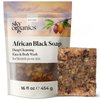 Sky Organics - African Black Soap Bar, 16 oz - Deep Cleansing Face Wash & Body Wash - Cocoa Pod Ash - Blemish, Oily & Combo Skin - Natural, Vegan & Cruelty Free - Skin Care & Self Care