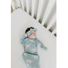 Copper Pearl Baby Bows: Stylish Headbands for Baby Girls, Premium Soft and Stretchy Baby Headbands, Perfect for Newborns, Trendy Designs - Peanut