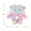 Apricot Lamb Colourful Dragon Soft Baby Rattle for Boys and Girls, Plush Stuffed Animal Rattle Toy Lovey for The Newborn, 0-3 Months, 0-6 Months and Above, 4.7Inches