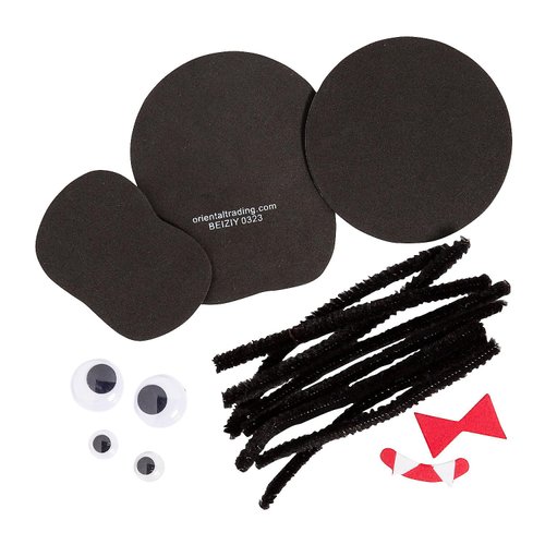 Fun Express Spider Pencil Topper Craft Kit Handout for 24