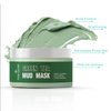PureNaturis Organic Green Tea Clay Mud Mask - Antioxidant-Rich, Soothing & Deep Cleansing Skincare, Hydrates & Brightens, Anti-Aging, Travel Size 2.8 oz
