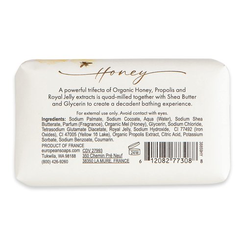 Pre de Provence Honey Collection Deeply Nourishing Bar Soap, 150 Gram