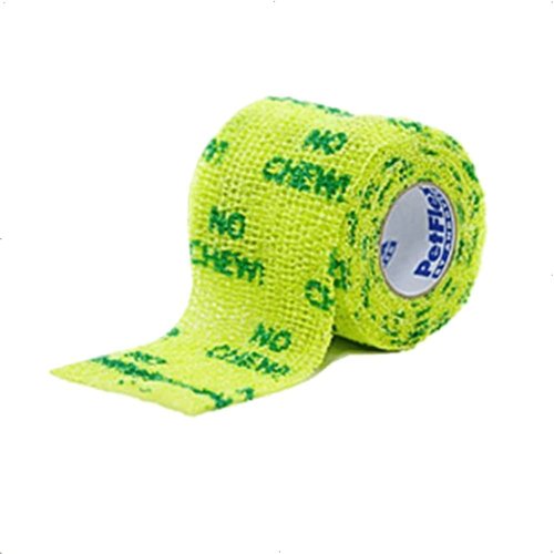 (12 Pack) Petflex No Chew Pet Bandages, 2 Inch X 5 Yards Per Pack