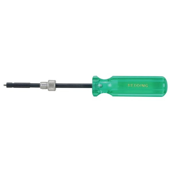 Redding Universal Flash Hole Deburring Tool with Handle & 30 Cal. Pilot Stop - Intended for Calibers from .22 Through .338 Cal. Using Standard (.080") Flash Holes