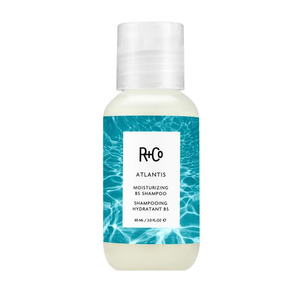 R+Co Atlantis Moisturizing B5 Shampoo | Shine + Tames Frizz + Intense Hydration | Vegan + Cruelty-Free | Vegan + Cruelty-Free | 2 Oz
