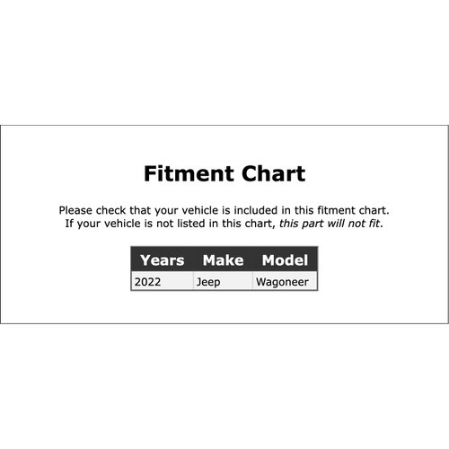 Rear Windshield Wiper Blade Compatible With Jeep Wagoneer 2022 PC-958529