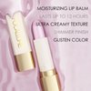 FOCALLURE Moisturizing Shiny Lipstick,Pearl Shimmery Finish,Hydrating Tinted Lip Balm with Creamy Texture,Long Lasting High Pigmented Lip Stain,Guest From Sky