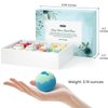 ZenBombs Bath Bombs for Women, 12pcs Handmade Natural Bath Bomb Gift Set, Bath Bomb with Shea Butter & Essential Oils, Amazing Gift for Her, Wife, Girlfriend, Mother