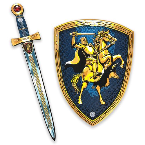 Liontouch Knight Toy Sword & Shield for Boys – 3-6 Years | Pretend Play Set in Foam in Medieval Style for Kids & Toddlers | Safe Weapons & Battle Accessories for Dress Up & Horseback Knight Costumes
