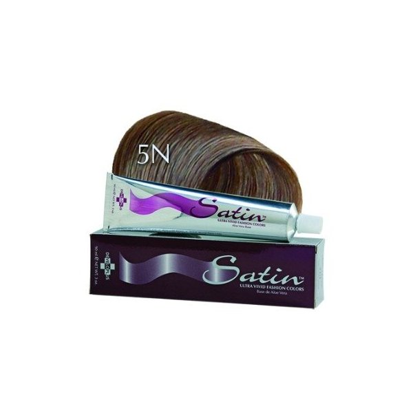 Developlus Satin Color #5N Light Brown 3 Ounce (88ml) (3 Pack)