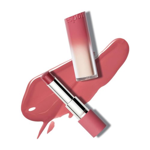 Espoir Lipstick Nowear Balming Glow #10 Peach Rise 0.1oz | Lightweight Moisturizing Lip | Long-Lasting Vibrant Color | Non-Sticky Softness for Chapped Lip Balm | Vegan Cruelty-Free | Korean Lip Makeup