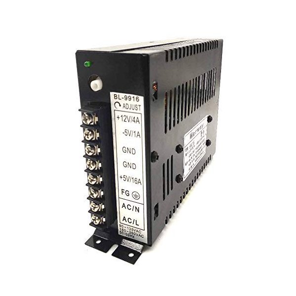 Marwey 16A Arcade Power Supply Switching 110/220V for Arcade Video Games Machine Cabinets Console Upright and Cocktail Universal Durable New