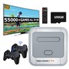 Kinhank Super Console X Pro,128G Retro Video Game Consoles with 55,000+ Games,Emulators Console Andriod TV 7.1& Game Systems for 4K TV HD/AV Output, 2 Wireless Controllers,Gift for Men