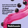 Robitussin Maximum Strength Elderberry Cough Plus Chest Congestion DM, Cough Suppressant for Adults, Providing Non Drowsy Liquid Cough and Chest Congestion Relief - 2x8 Fl Oz