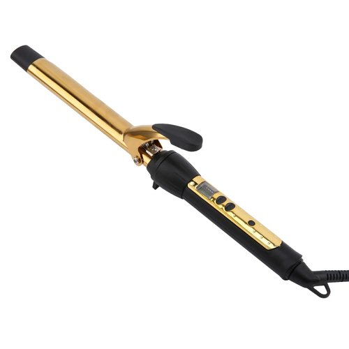 Professional Hair Curler, Oval Curling Iron, Hairstyling Curling Wand, , Hair Waving Style Tool for Girls & Women, with LCD displays (25#)