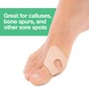 ZenToes U-Shaped Felt Callus Pads | Protect Calluses from Rubbing on Shoes | Reduce Foot and Heel Pain | Pack of 24 | 1/8” Self-Stick Pedi Cushions