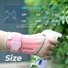 CURECARE 2 in 1 Wrist Brace for Carpal Tunnel, Wrist Splint with 2 Replaceable Matel Plates & Springs and 360° Adjustable Straps (Right - Pink, L/XL)