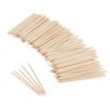 SOUJAP 1200 Pcs 4.5 Inch Orange Sticks for Nails, Wood Cuticle Sticks, Double Sided Wooden Cuticle Pusher Tool for Cuticle Pusher Remover Manicure