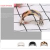 minkissy 4PCS Semicircle Ponytail Clip French Hair Barrettes Clip No Slip Jaw Clip Semi Circle Clip Ladies Hair Claw Tie Clamp Hair Barrettesfor Thick Hair