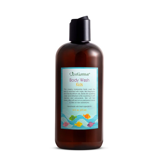 Just Nutritive Kids Body Wash | Best Body Wash for Kids | Loaded With Skin Loving Oils
