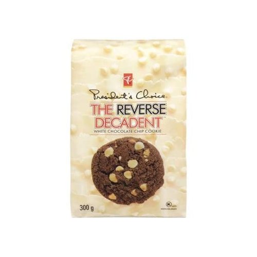 President's Choice - The Reverse Decadent with White Chocolate Chips Cookies