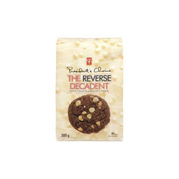President's Choice - The Reverse Decadent with White Chocolate Chips Cookies