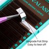 VAVALASH Colored Lash Extensions Dark Brown Eyelash Extensions 0.03 0.05 0.07 Volume Lash Extension 8-15mm Mixed Lashes C D Curl Premium color Lashes Extension(Dark Brown-0.05-D-8-15mm)
