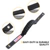 RERPRO Front Door Roll Bar Grab Handles Compatible with 2018-2024 Jeep Wrangler JL 2/4 Door 4XE Gladiator JT Interior Accessories Paracord Grip Handle Keep Airbag Function 2 Pack Black with US Flag