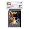 Ultra PRO - Gallery Series: Scorching Summit 65ct Card Deck Protector Sleeves for Pokémon, Ultra Clear Card Sleeves with ChromaFusion Tech, ft. Charizard, Salazzle, Torkoal, & Alolan Marowak