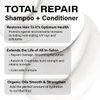 PETER COPPOLA Total Repair Shampoo & Conditioner Duo, Color-safe, Sodium Chloride-free Sulfate-free Shampoo For Color Treated Hair And Smoothing Conditioner – Keratin Treatment Aftercare (12 Fl Oz)