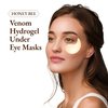 TRUE ISLAND Honey Bee Venom Hydrogel Eye Masks for Dark Circles and Puffiness Bee Propolis Hydrogel Depuffing Eye Patches w/Bee Venom, Collagen & Niacinamide for All Skin Types (Pack of 60 Eye Pads)