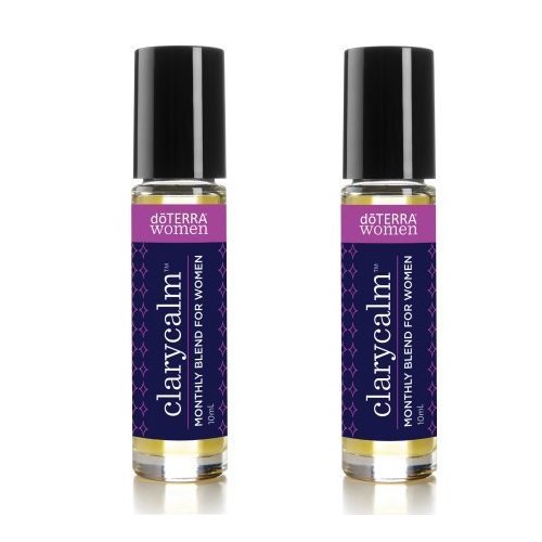 doTERRA Clary Calm Essential Oil Blend for Women - 10 ml (2 Pack)