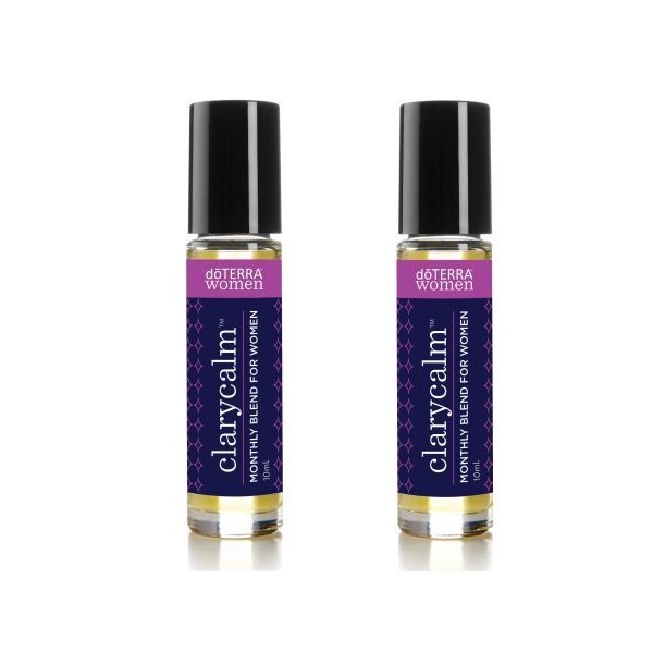 doTERRA Clary Calm Essential Oil Blend for Women - 10 ml (2 Pack)