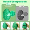 Dragon Eggs with Dragon Inside, 3D Printed Surprise Funny Gifts for Kids, Articulated Dragon Fidget Toys for Adults, Executive Desk Toys Office Room Décor (Christmas Green, M-Size)