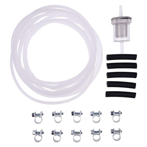 ZTUOAUMA 5M Long Fuel Tank Hose Clips Inline Filter Kit 1320399A 35320A Compatible with Eberspacher Webasto Diesel Heaters