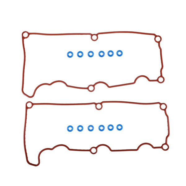 uxcell Valve Cover Gasket with Grommets Set for Ford Explorer 4.0L 2000-2010 for Ford for Ranger 4.0L 2000-2011 Valve Cover Gasket Kit O Ring
